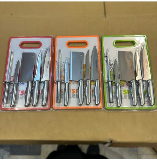 6 In 1 Knife Set