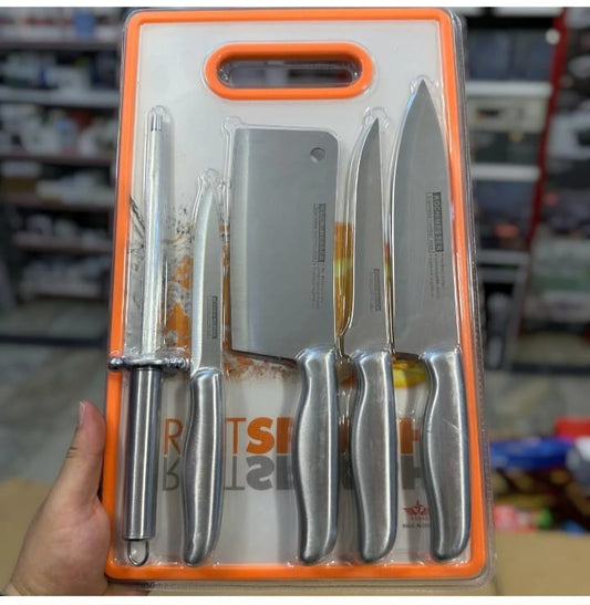 6 In 1 Knife Set