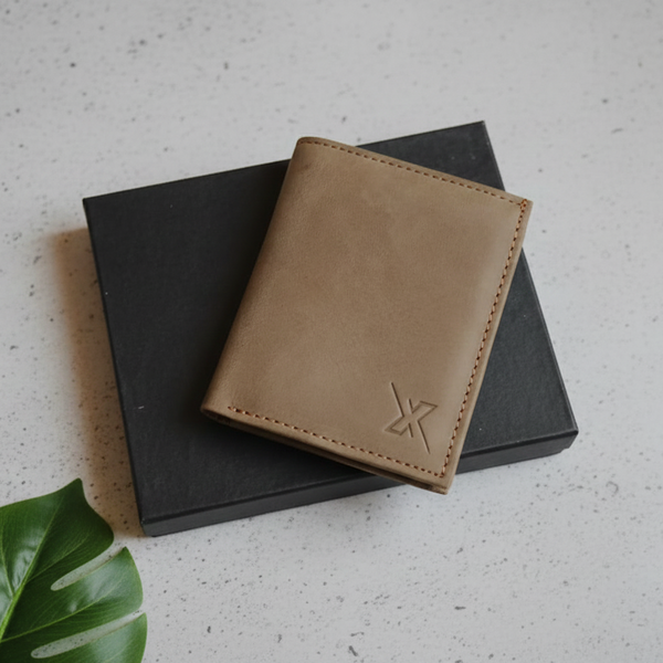 Slim Leather Bifold Wallet