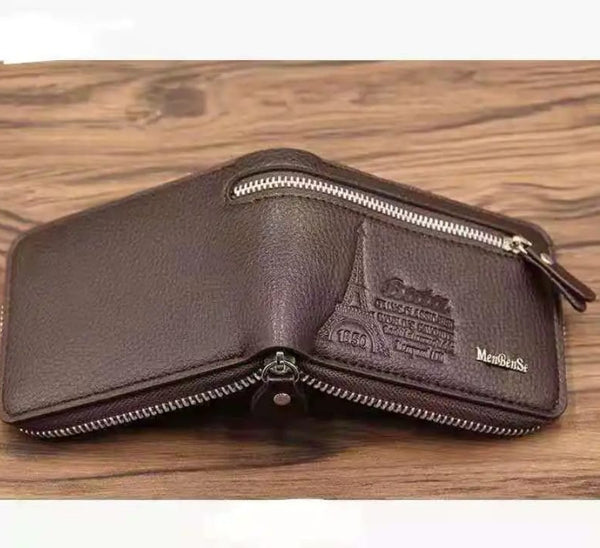 Leather Purse Male Wallet