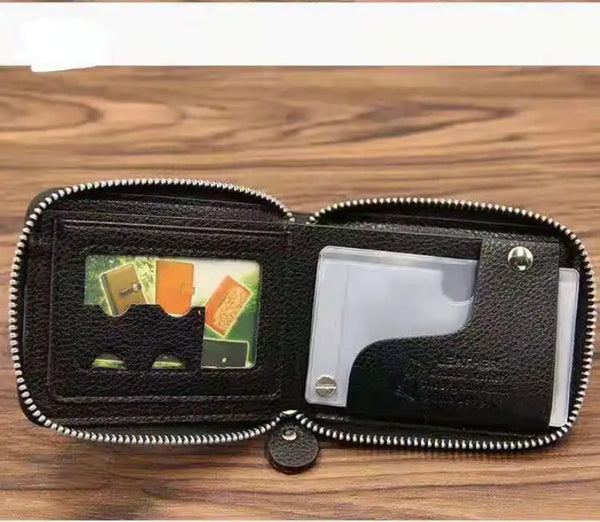 Leather Purse Male Wallet